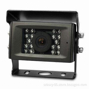 Rear-view Camera with Microphone and Mirror-normal View Switch
